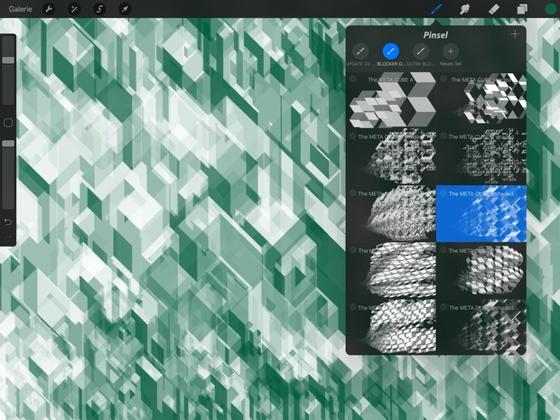 Procreate ULTRA BLOCKER: 30+ Concept Brush Bundle incl. META CUBES & THE BIG CITY Brushes