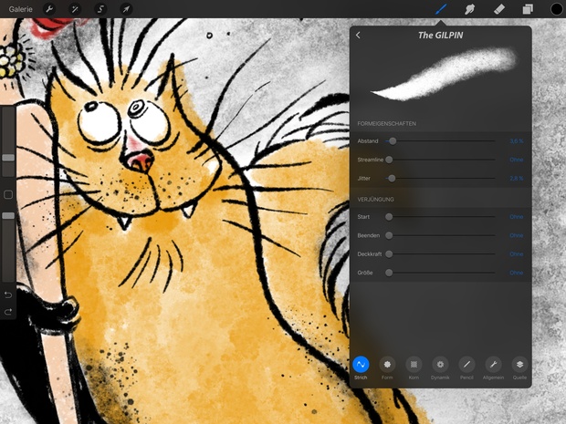 The DIRTY DOZEN Ink, Shading & Paint Set: 20+ Gritty Grunge Brushes for Procreate