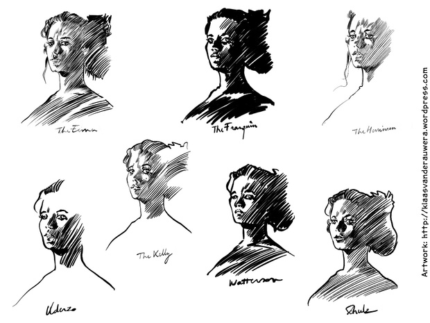 COMIC & CARTOON Ink Set #1 - 22+ Premium Inking Brushes for Procreate