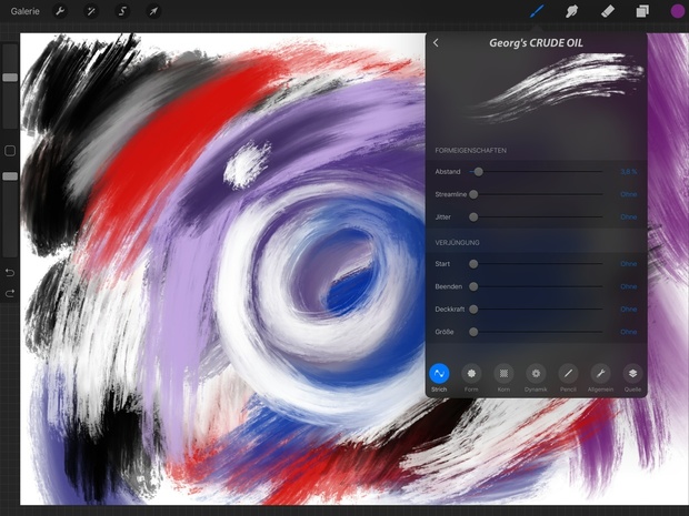 Sir Ripples Knight Oil Brushes: 17+ Procreate Oil Paint and Glaze Brushes