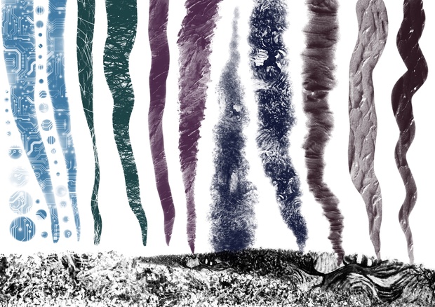 40+ Texture & Pattern Brushes: