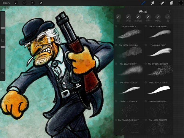 XMAS 2016 Brush Set: 40 Procreate Brushes by Georg vW