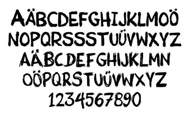 Georg's COMIC FONTS: 11 Handwritten Lettering Font Bundle (OTF, TTF, SVG, DFONT)