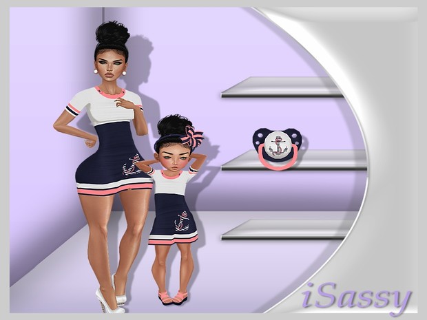 Anchor Dress/Kids Bundle - PSD