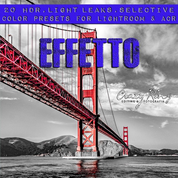 EFFETTO COLLECTION The Crazy Ring Preset - For Lightroom and Camera Raw