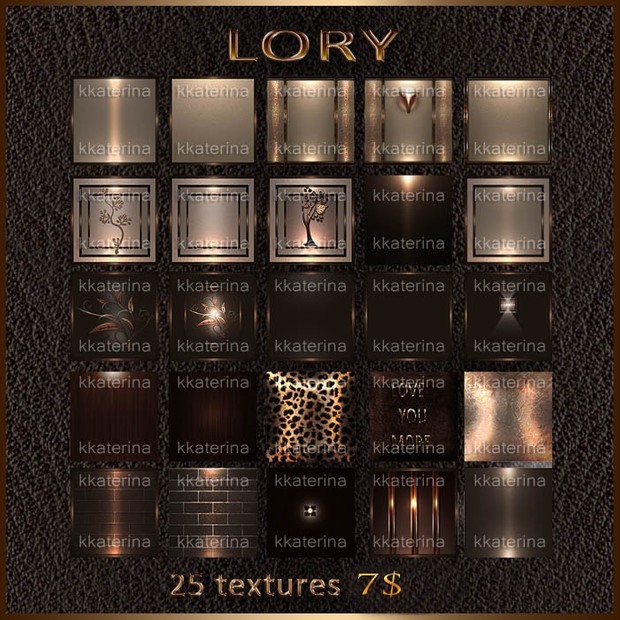 LORY 25 TEXTURES