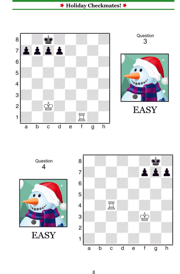 Holiday Checkmates! (Enchanted Chess) (Volume 7)