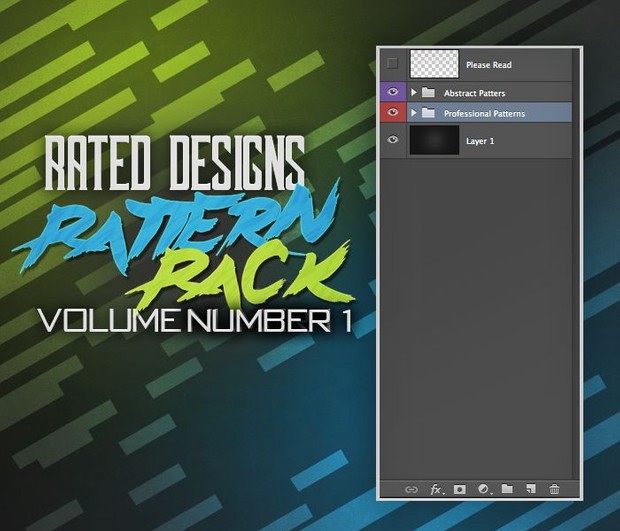 Rated Designs Pattern Pack Volume 1