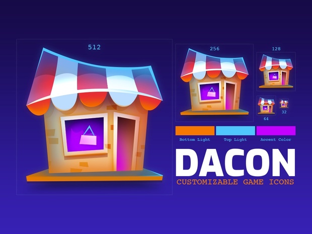 DACON - Game Icon Generator