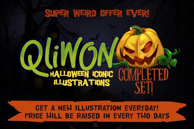 Qliwon: Halloween Iconic Set (Completed Version)