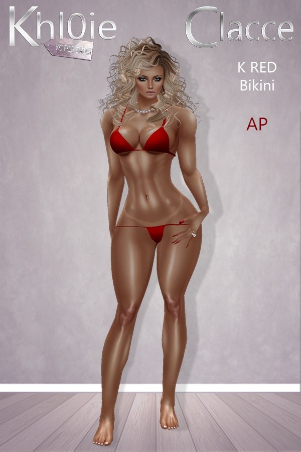K Red Bikini A.P