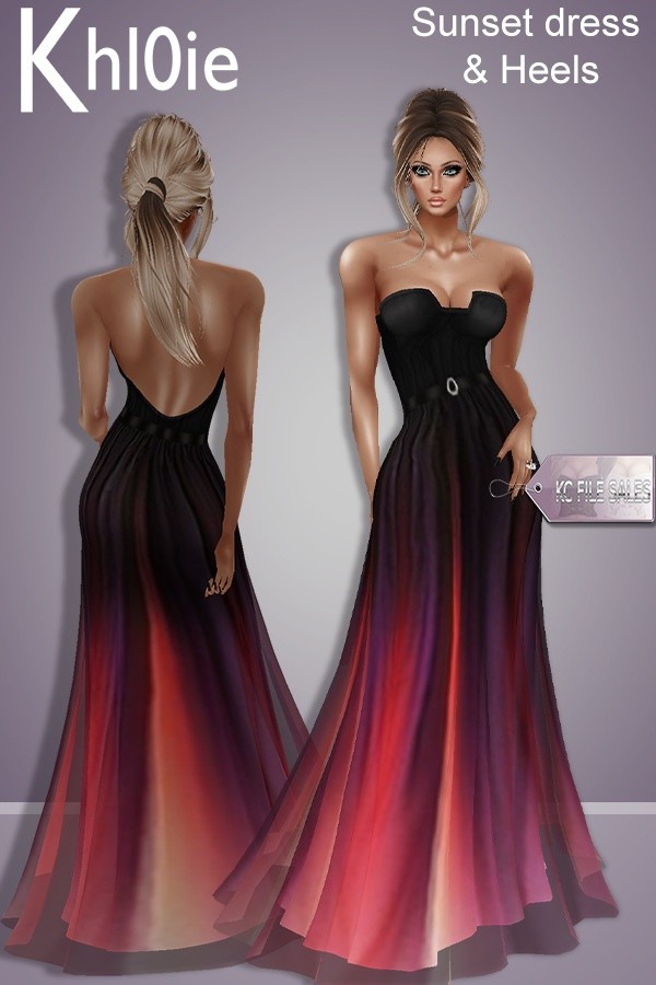 Sunest dress n heels