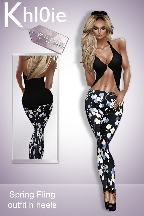 Spring Fling outfit and heels