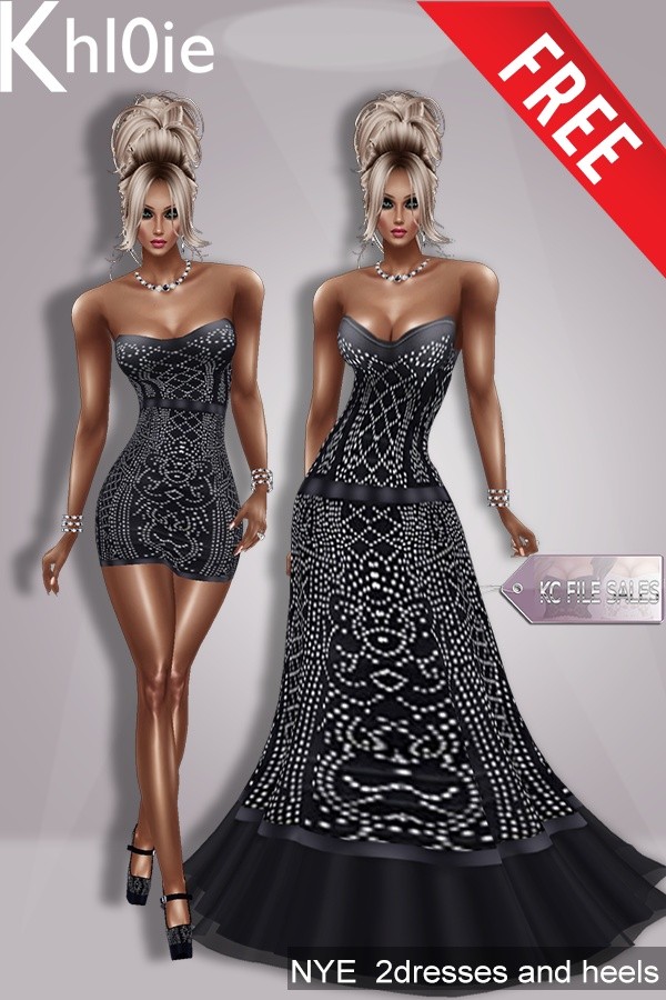 C NYE DRESSES N HEELS MEGA PK ( MUST BE DERV OFF THE MESH IN MY SHOP )