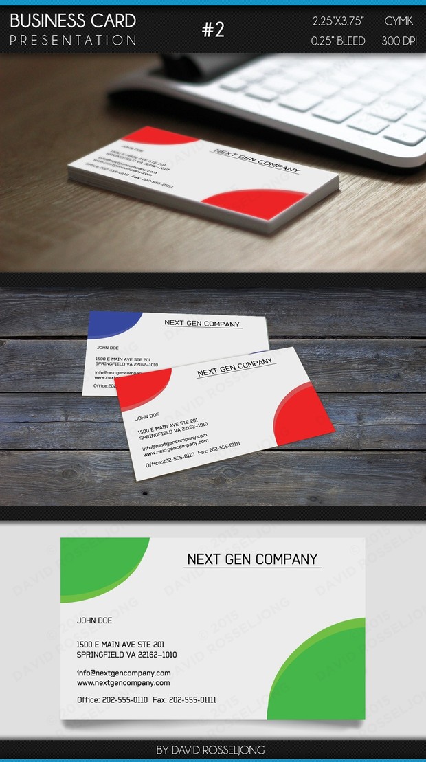 Business Card - Basic and Minimalistic #2