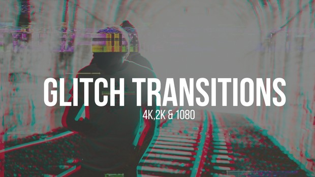 4k GLITCH TRANSITIONS