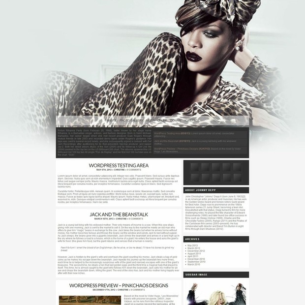 Basic WordPress Theme