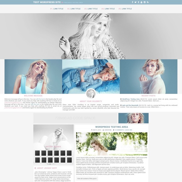 Essence Wordpress Theme