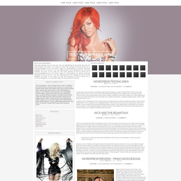 Simply White Wordpress