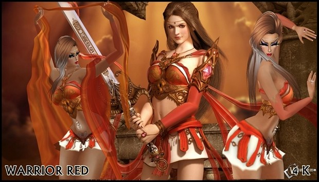 FILE WARRIOR RED