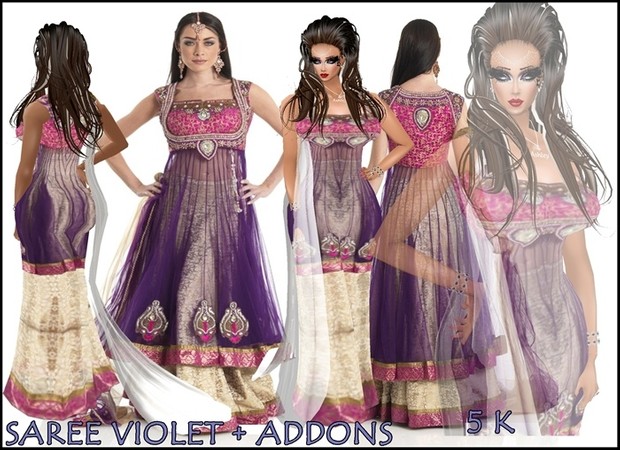 FILE SAREE VIOLET