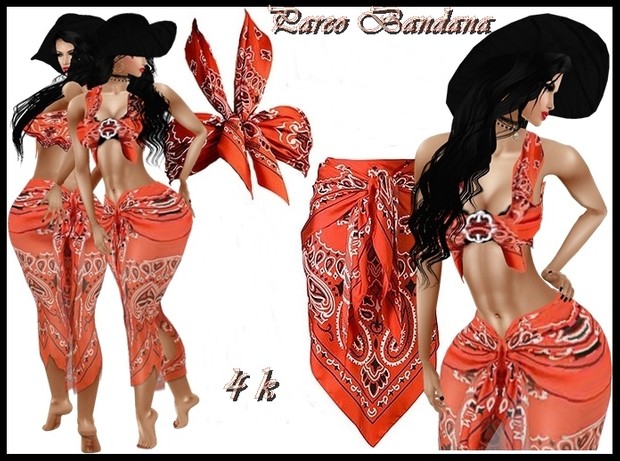FILE BANDANA RED