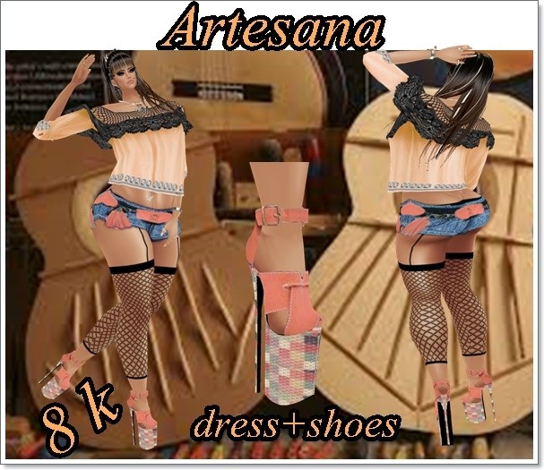 ARTESANA DRESS + SANDALS FILE