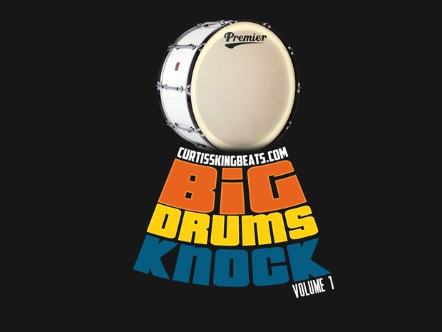 Curtiss King Beats - Big Drums Knock Vol. 1 (Digital Download)
