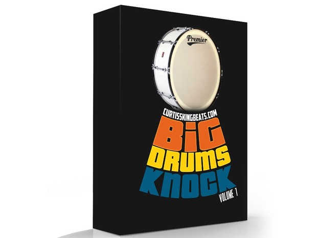Curtiss King Beats - Big Drums Knock Vol. 1 (Digital Download)