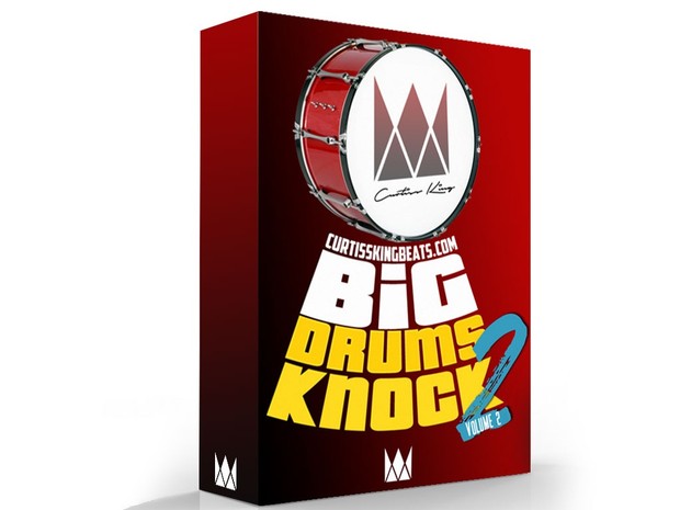 Curtiss King Beats - Big Drums Knock Vol. 2 (Digital Download)