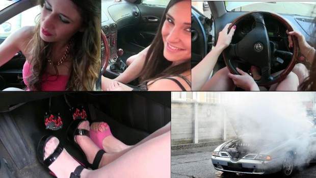 135 Alfa Romeo 166 : The blowing by Miss Iris & Miss Black Mamba