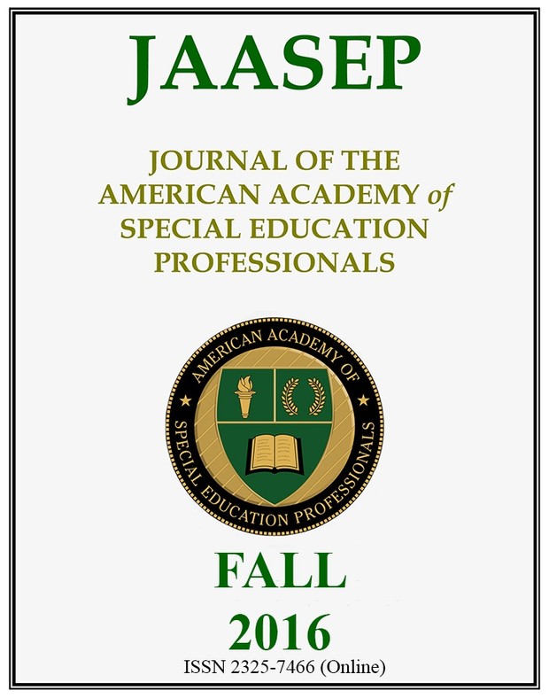 JAASEP FALL 2016
