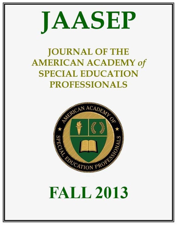 JAASEP FALL 2013