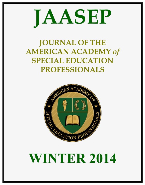 JAASEP - WINTER 2014