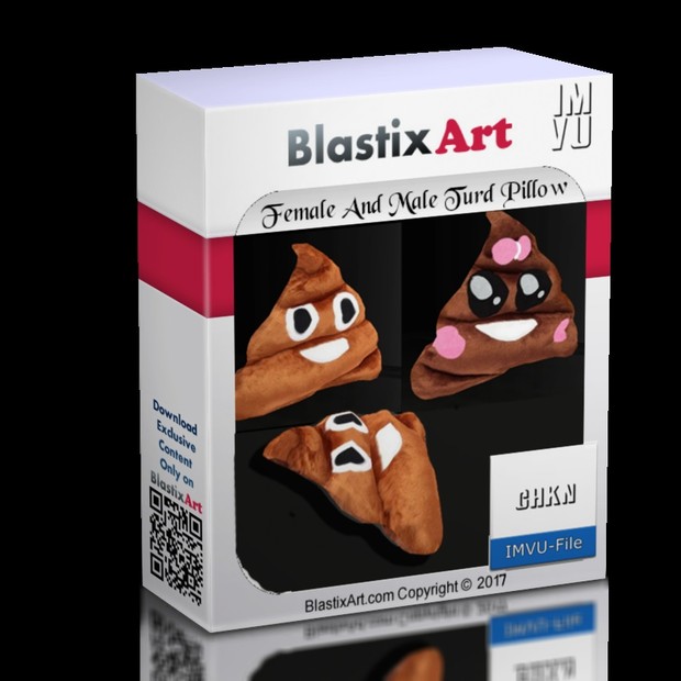 Female and Male Turd Pillow By caryR