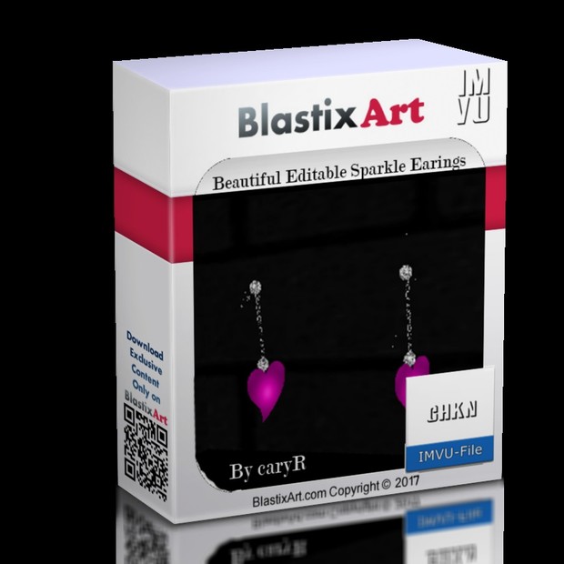 Beautiful Editable sparkle Earings