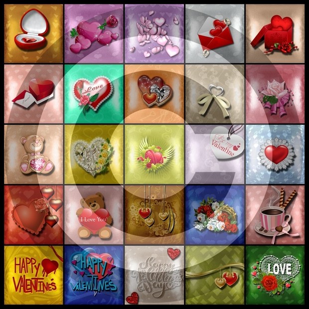 100 Valentine's Texture & 1Mesh