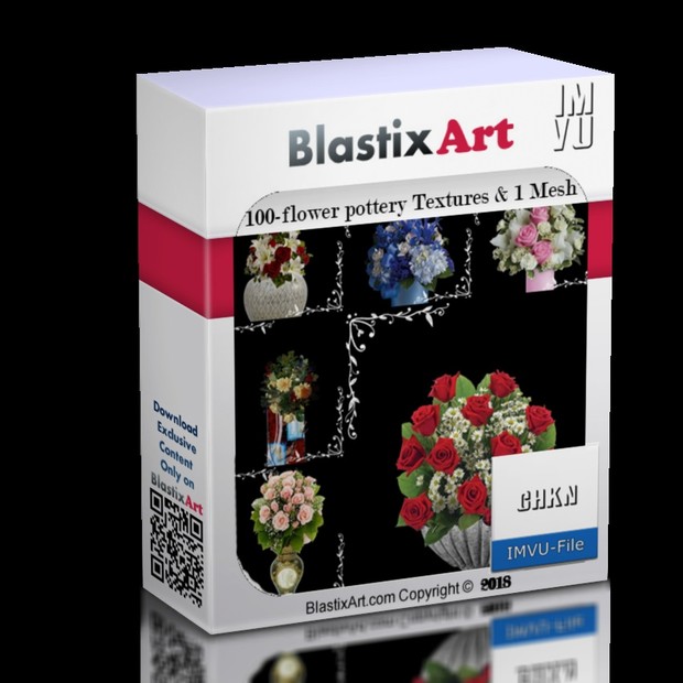 100-Flower Pottery Collection & 1 Mesh