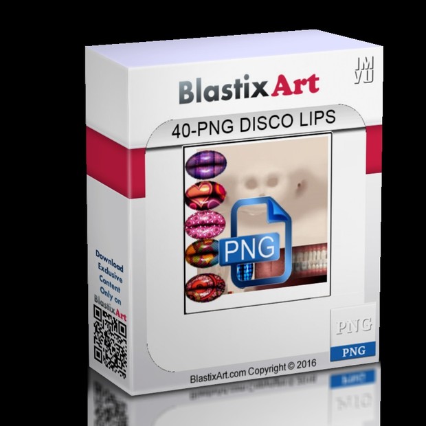 40-PNG Disco LIPS