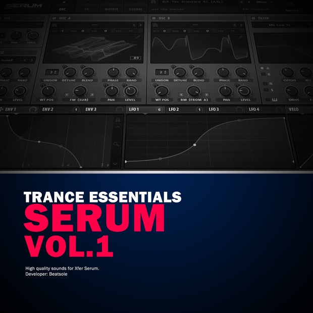 Trance Essentials Xfer Serum Vol. 1