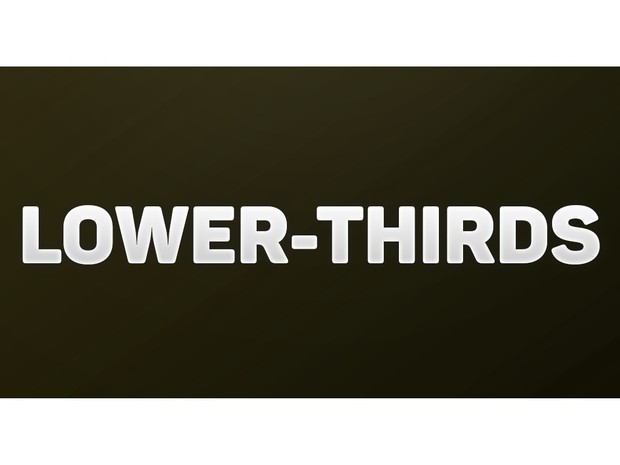 3 Lower-Thirds