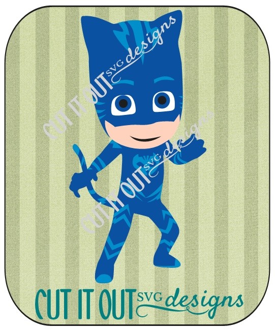 PJ Masks Character Catboy (Connor) SVG or Studio File