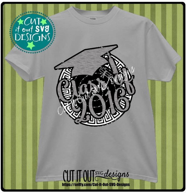 Class of 2016 SVG cut File for Decals or Tshirts, Coffee Mugs, Koozies etc