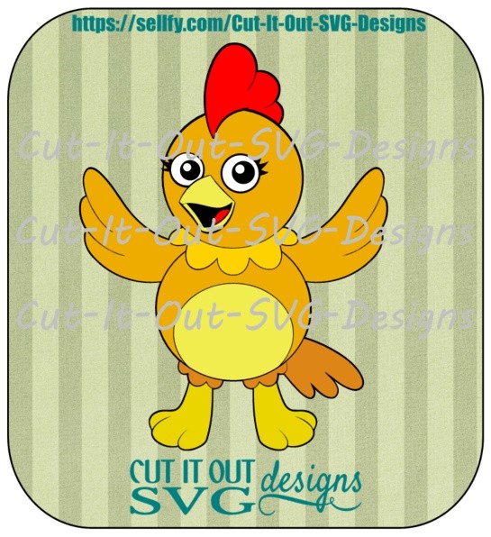 Chica Chicken Inspired by the Sunny Side up Show