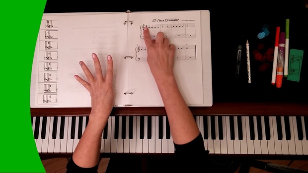 UNIT 1 Piano Video Lessons YEAR 1 - (16 lessons) PDF, 28pp