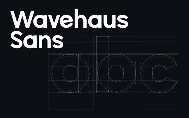 Wavehaus Sans Typeface