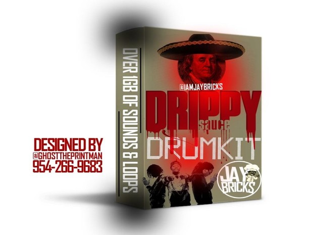 Drippy Sauce Drumkit By Zoe Got Flames