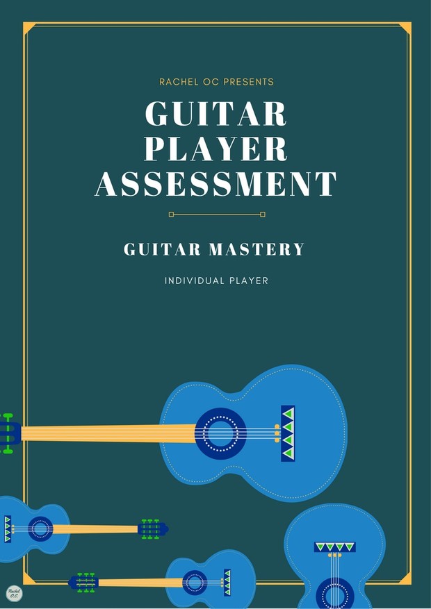 Check Yourself Before You Wreck Yourself- Guitar Player Assessment Bundle