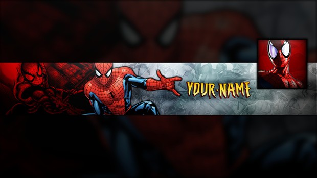 spider man youtube banner avatar revamp rebrand temp