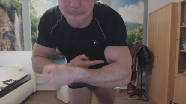 All About The Biceps: Cocky Biceps Worship